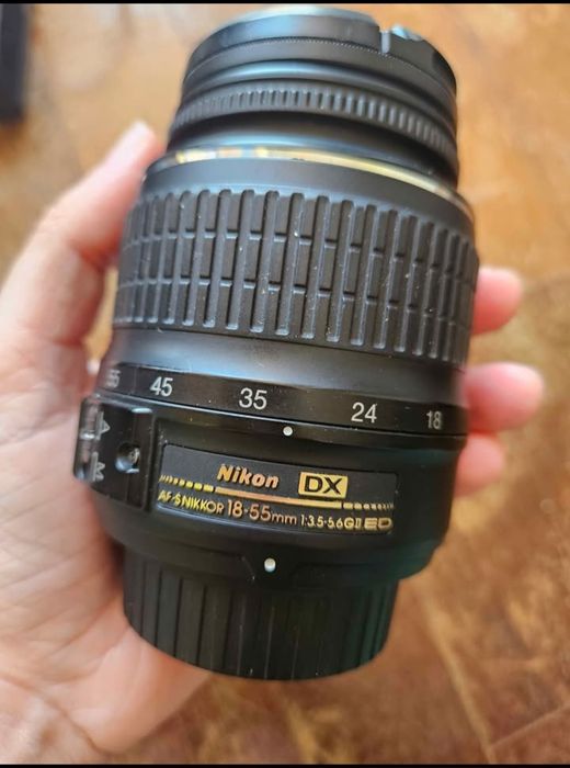 Objetiva NIKON AF-S DX NIKKOR 18–55mm f/3.5–5.6