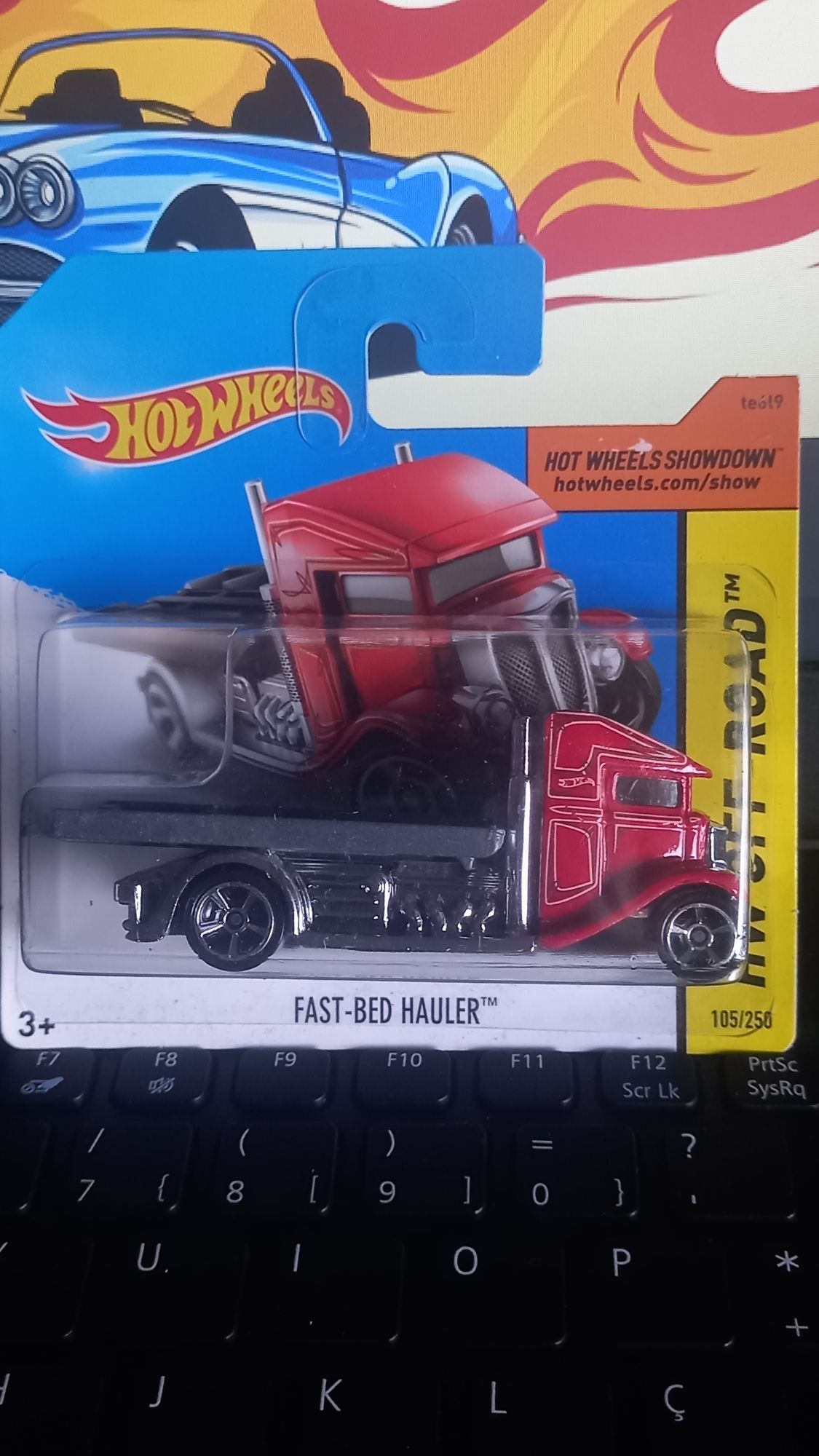 Hot wheels fast - bed hauler