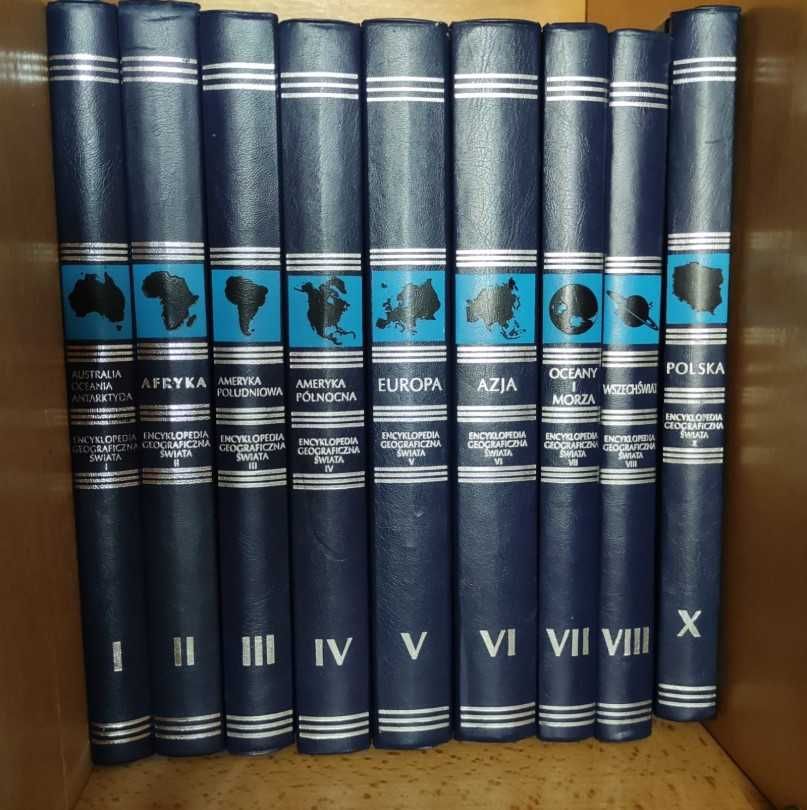 Encyklopedia Geograficzna Świata - 9 tomów