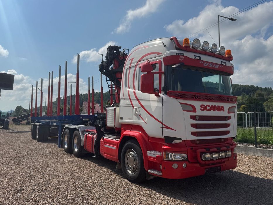 Scania V8*580PS*6x4*Do drewna*drzewa*dłużycy*Epsilon