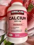 Kirkland Calcium plus Wit. D3 500 tabletek USA