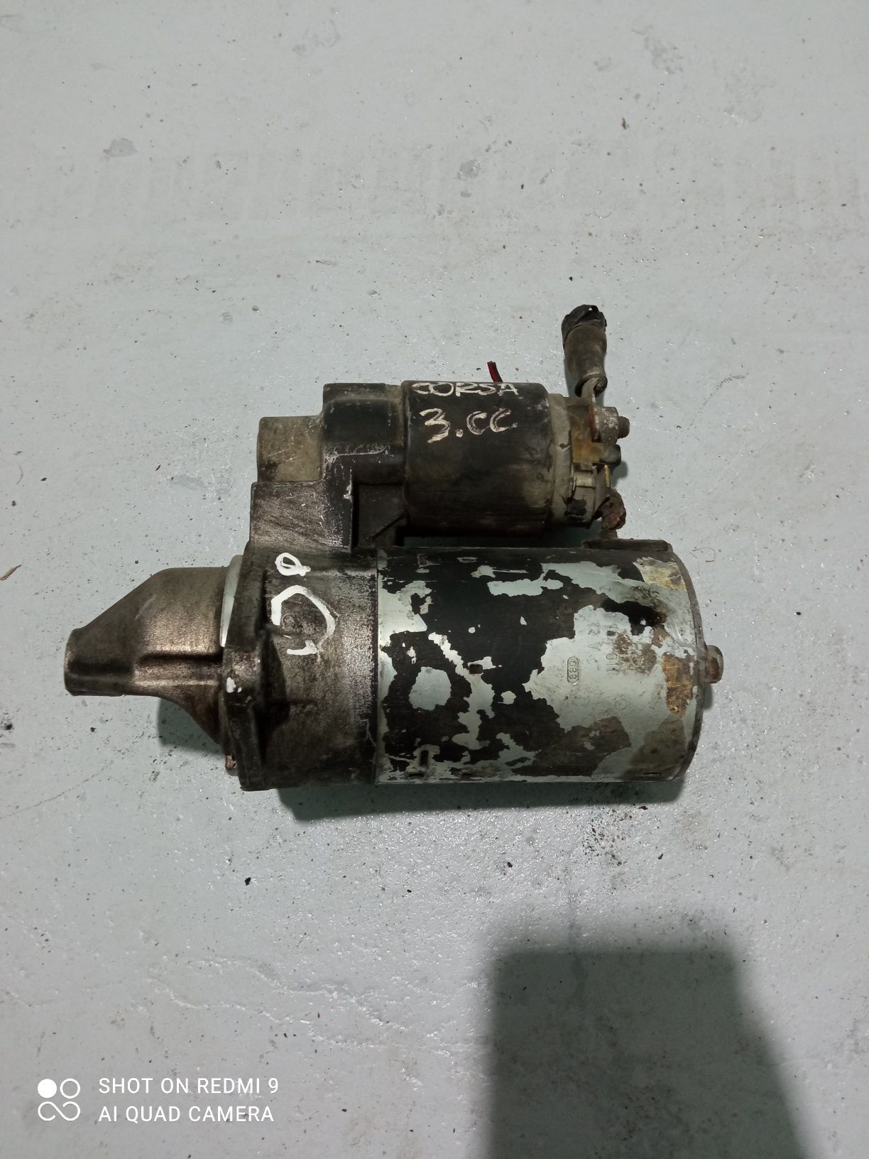 Motor de arranque Opel Corsa b, Corsa C, Agila 1.0 gasolina