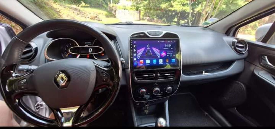 Rádio Android 13 com GPS Renault Clio 4 (Novo)