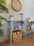 mesa, aparador, consola, apoio, mint, rustico