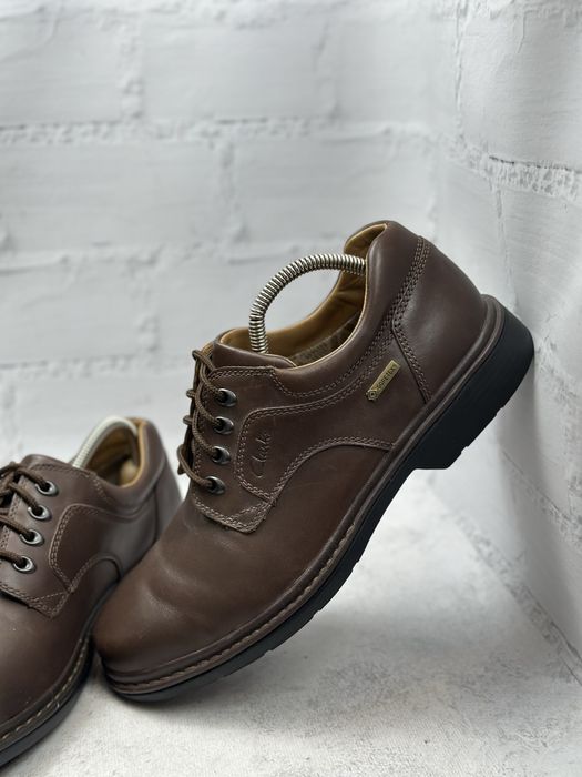 Чоловічі шкіряні черевики Clarks Gore-Tex 42p