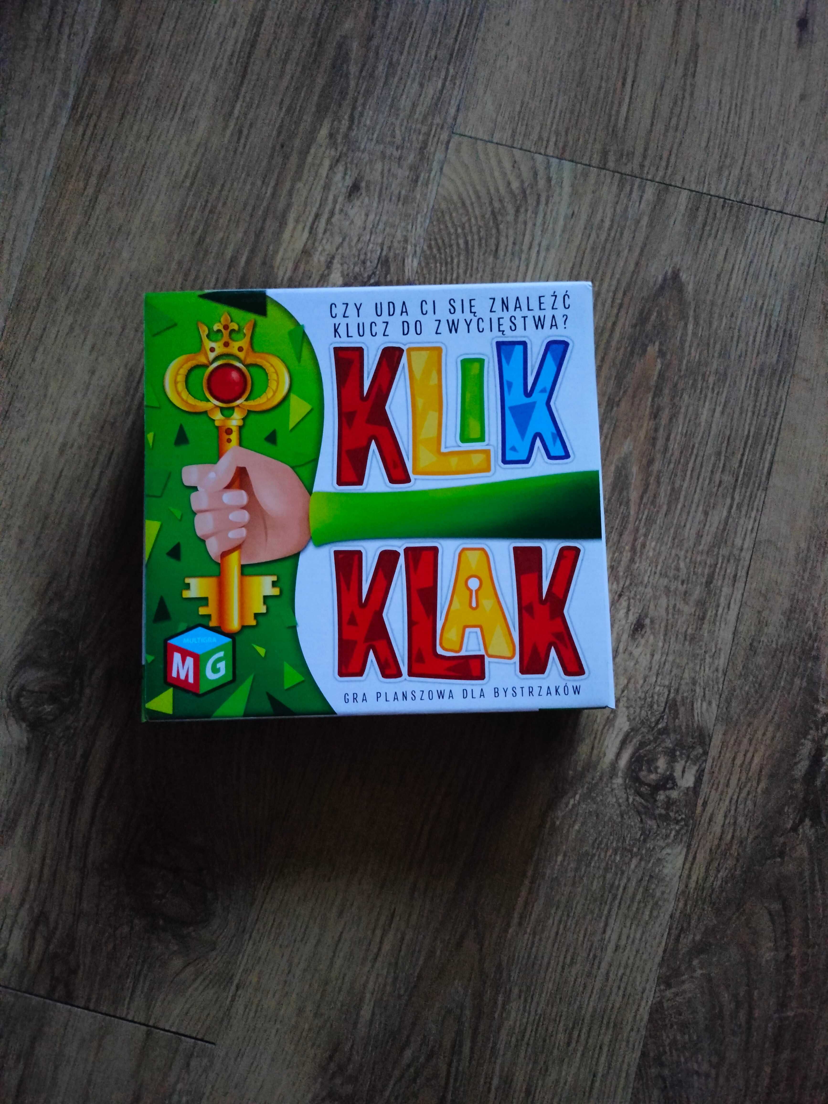 Gra planszowa dla bystrzaków Klik Klak 4+ Multigra