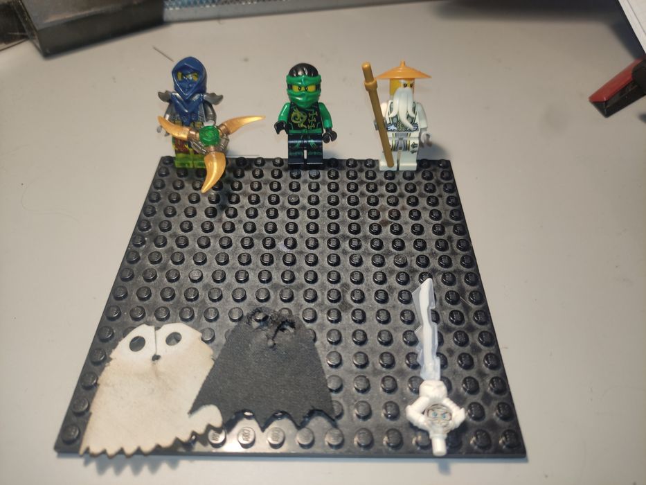 LEGO ninjago 3 figurki