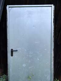 Drzwi budowlane stalowe 97cm x 204cm