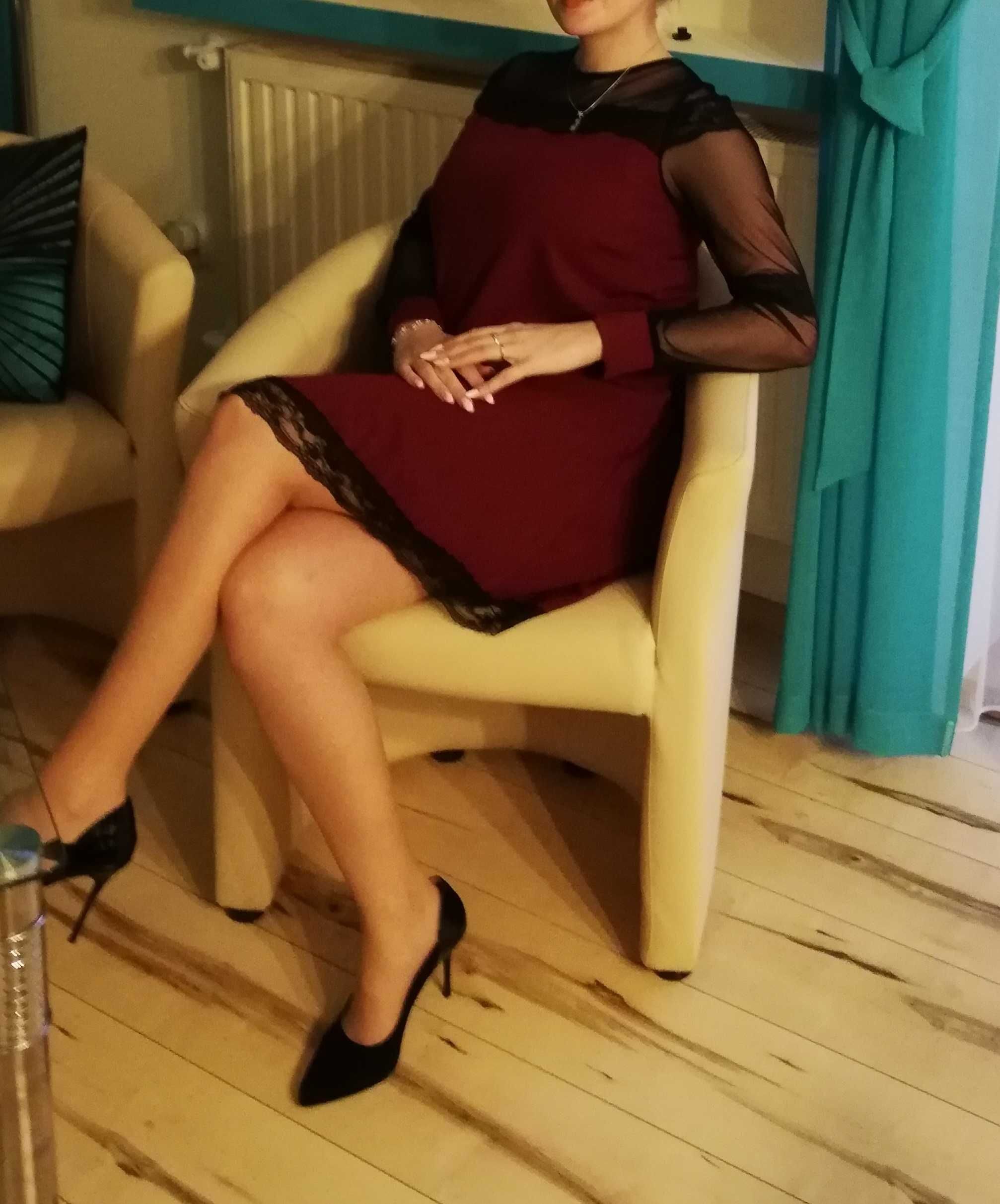 Sukienka oversize elegancka ciążowa