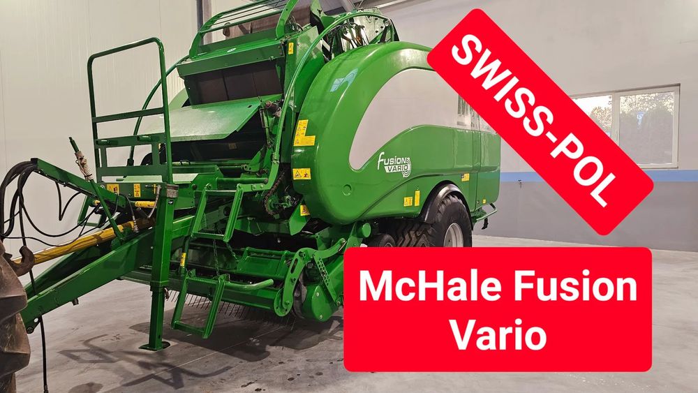 McHale Fusion Vario Praso Owijarka Owijarka Prasa Pasowa  FUSION 3 PLUS  Posiadamy Transport Gwarancja Rozruchowa