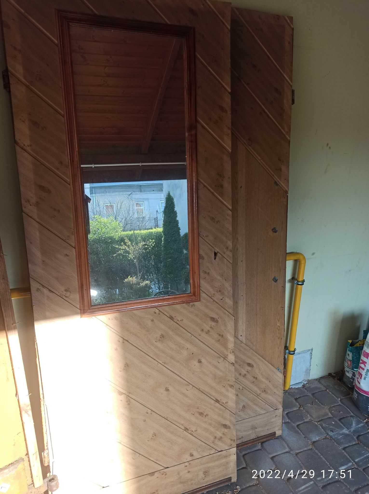 Drzwi drewniane pojedyncze