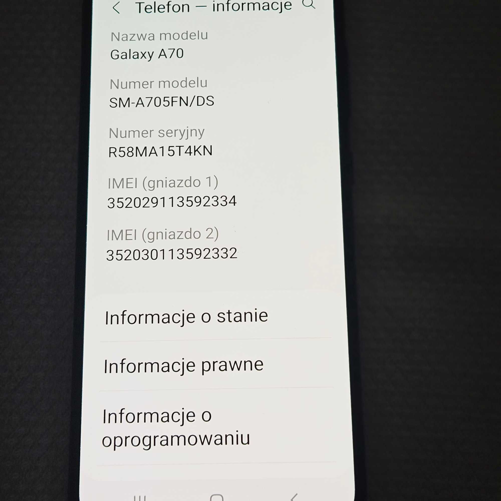 Samsung Galaxy A70