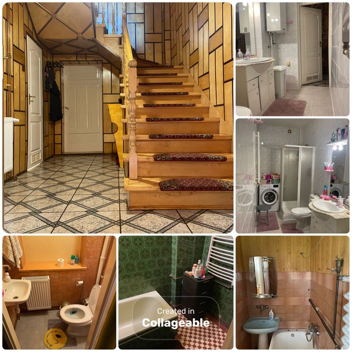 Dom wolnostojący z mieszkaniem i zabudowaniami gospodarczymi