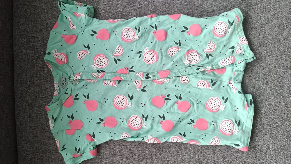 86 Sinsay Fox & bunny rampers na krótki rękaw