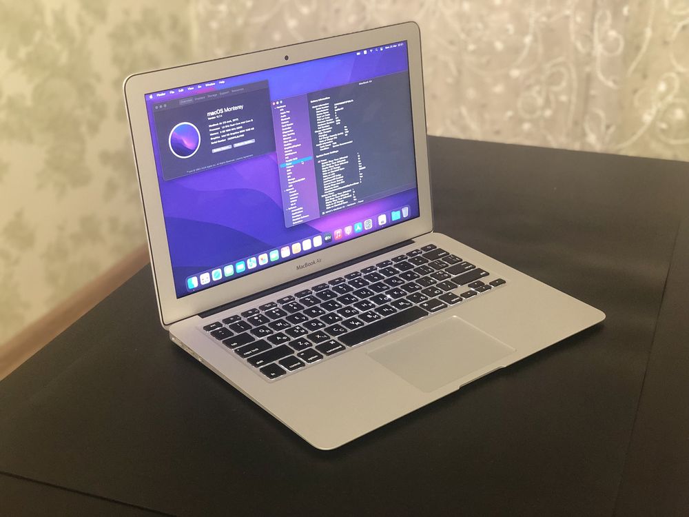 MacBook Air 13" 2017 intel core i5 ram 8гб ssd 128гб