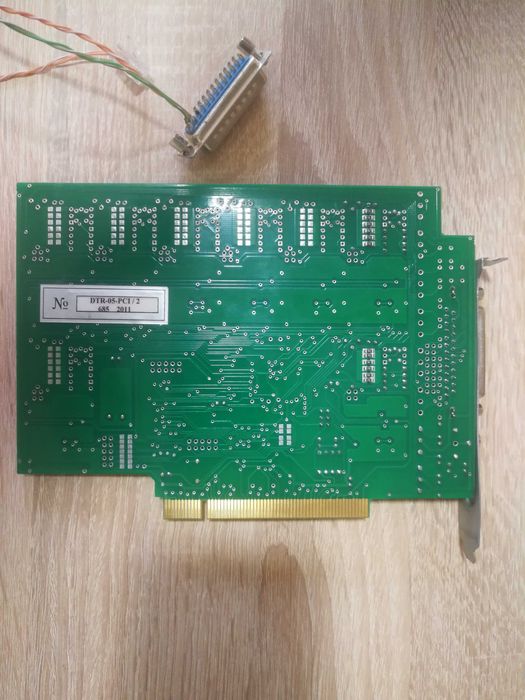 Плата регистратора ( архиватора )  речи  DTR-05-PCI (2 канала)