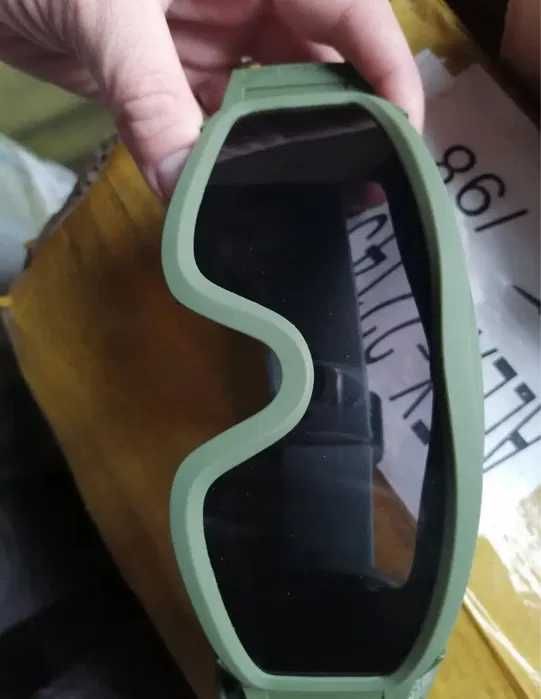 Військові захисні балістичні окуляри  маска колір олива