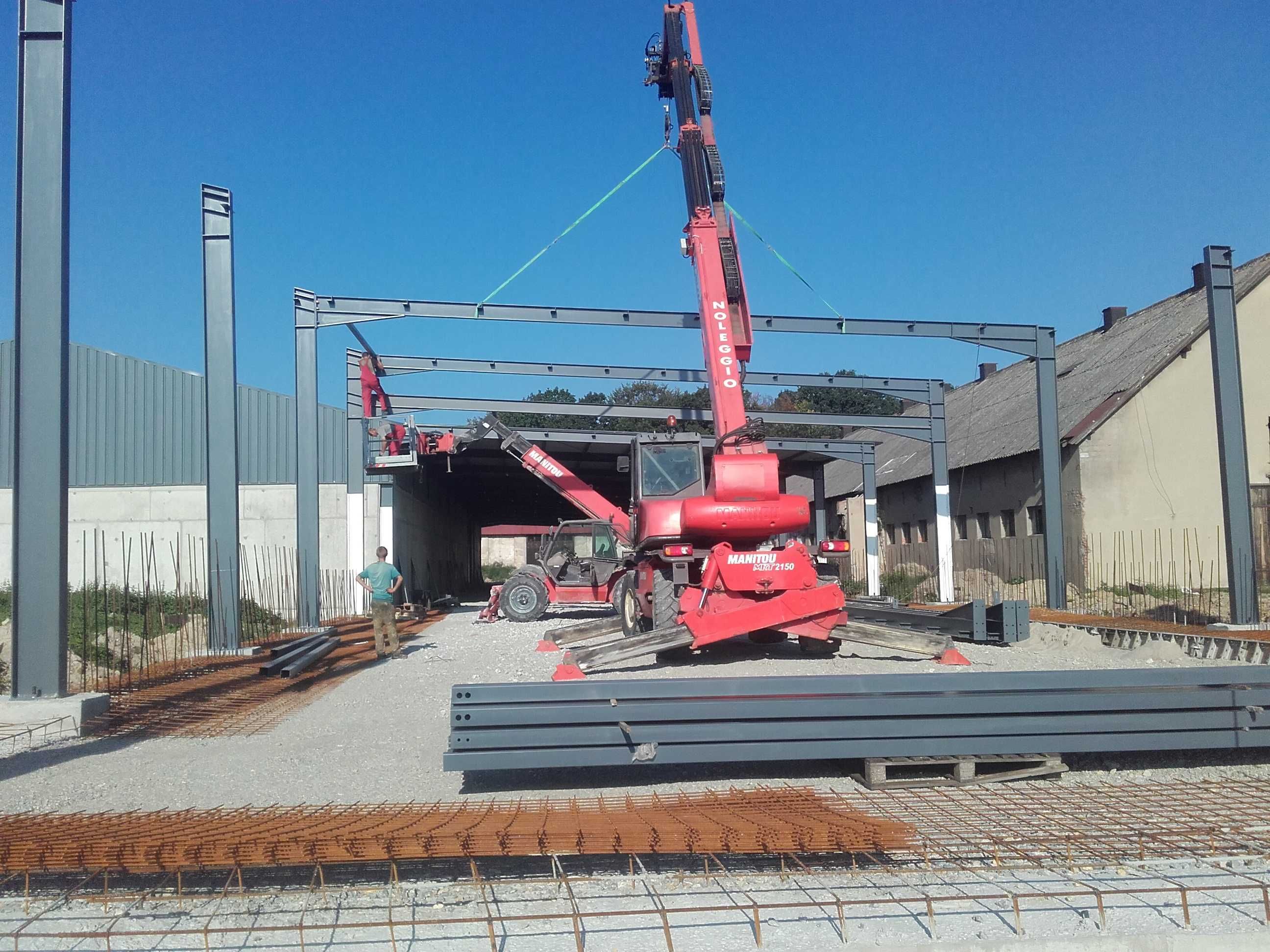 Wynajem Ładowarki Manitou 2150 MRT+operator