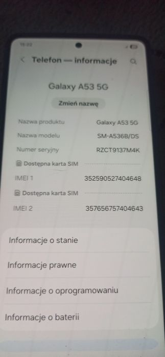 Samsung Galaxy a 53 g