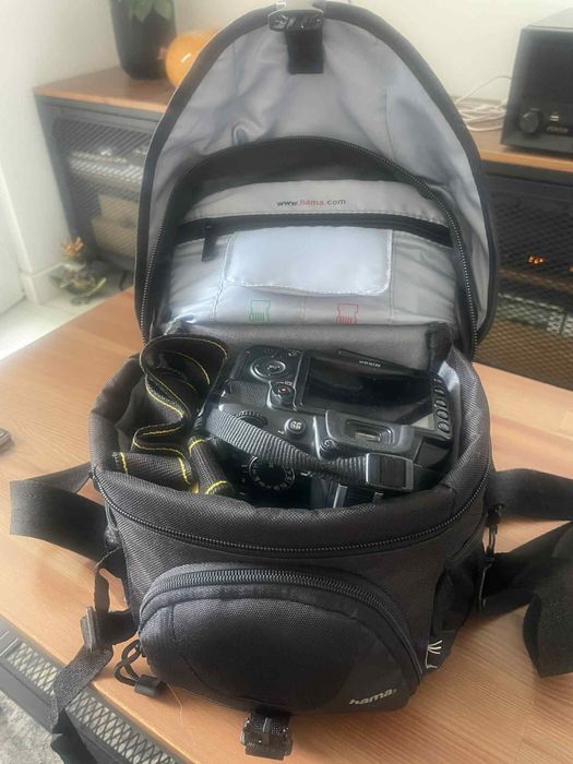 Nikon lustrzanka + obiektyw + torba