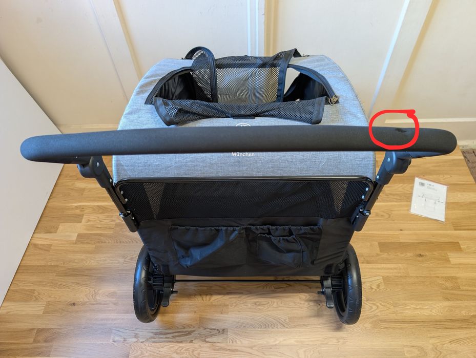 Nomad Tales Spirit Wózek dla Zwierząt Stone 95x82x120cm do 40kg DUŻY