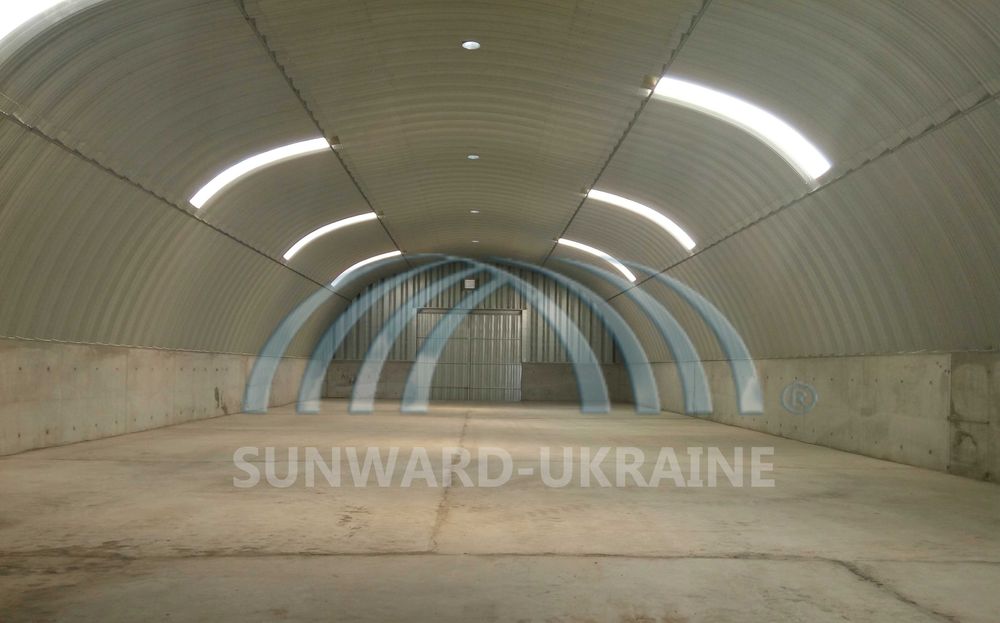 Новый несмонтированный Ангар 18x54  Sunward Зерносклад Оплата з ПДВ