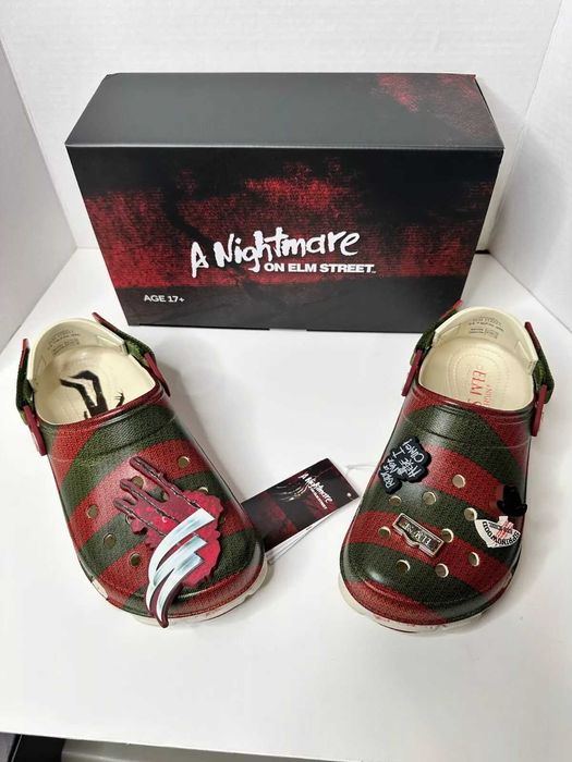 Шлепанцы Crocs All-Terrain x A Nightmare on Elm Street,оригинал,27 см
