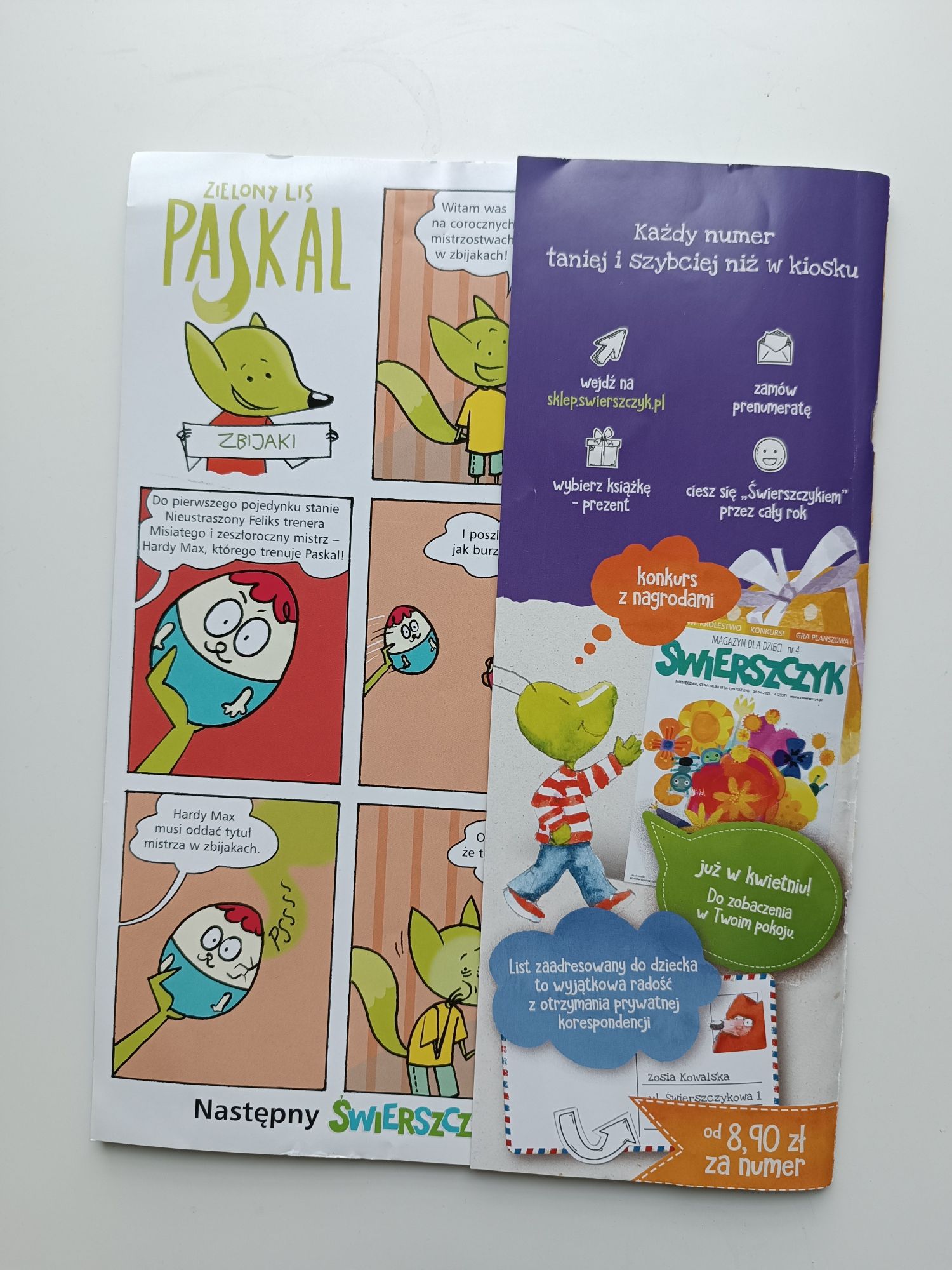 Magazyn Świerszczyk nr 3/2021