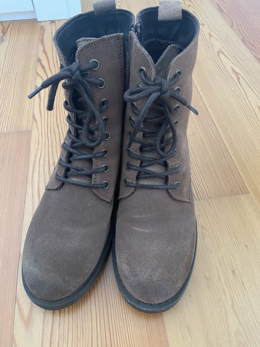 Botas castanhas de camurça - Seaside