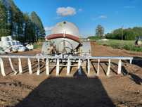 Aplikator do beczkowozu 6 m składany hydraulicznie
