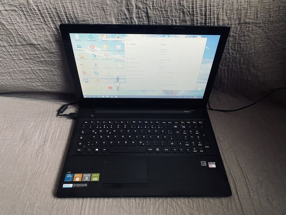 Ноутбук Lenovo g50-45 AMD E2 Робочий. Є Windows.