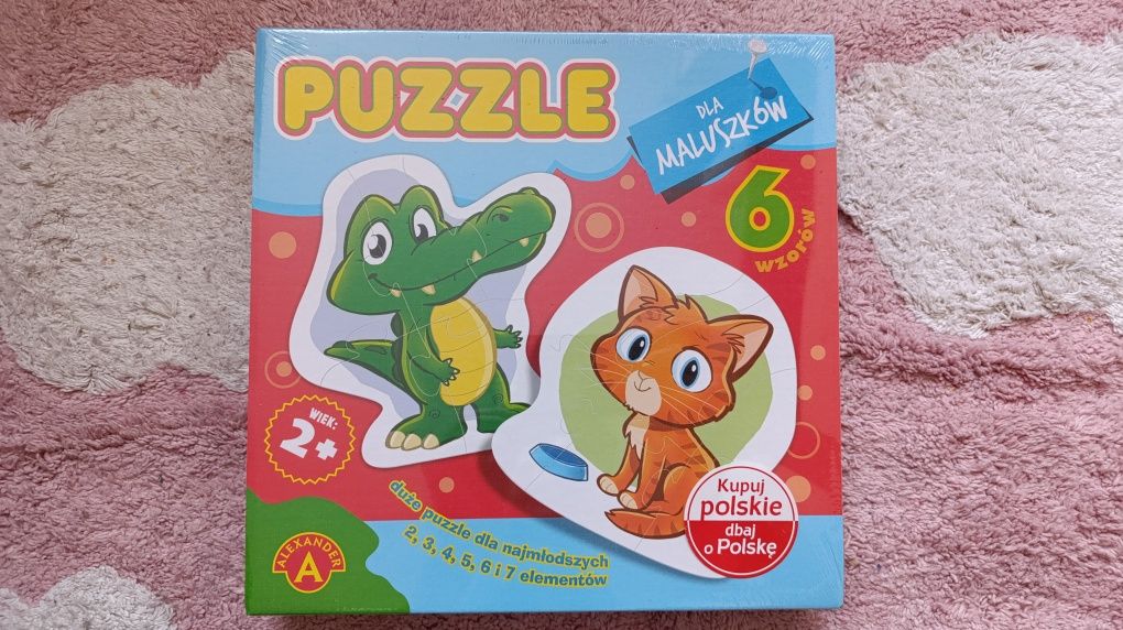 Puzzle dla maluszków 2+ Alexander