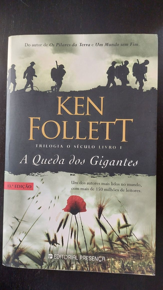 Livros de Ken Follett e Philippa Gregory
