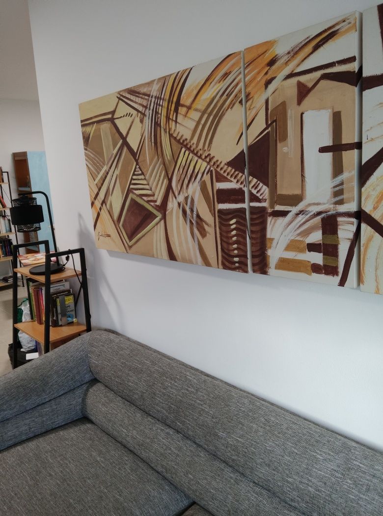 Quadro original, assinado pelo autor