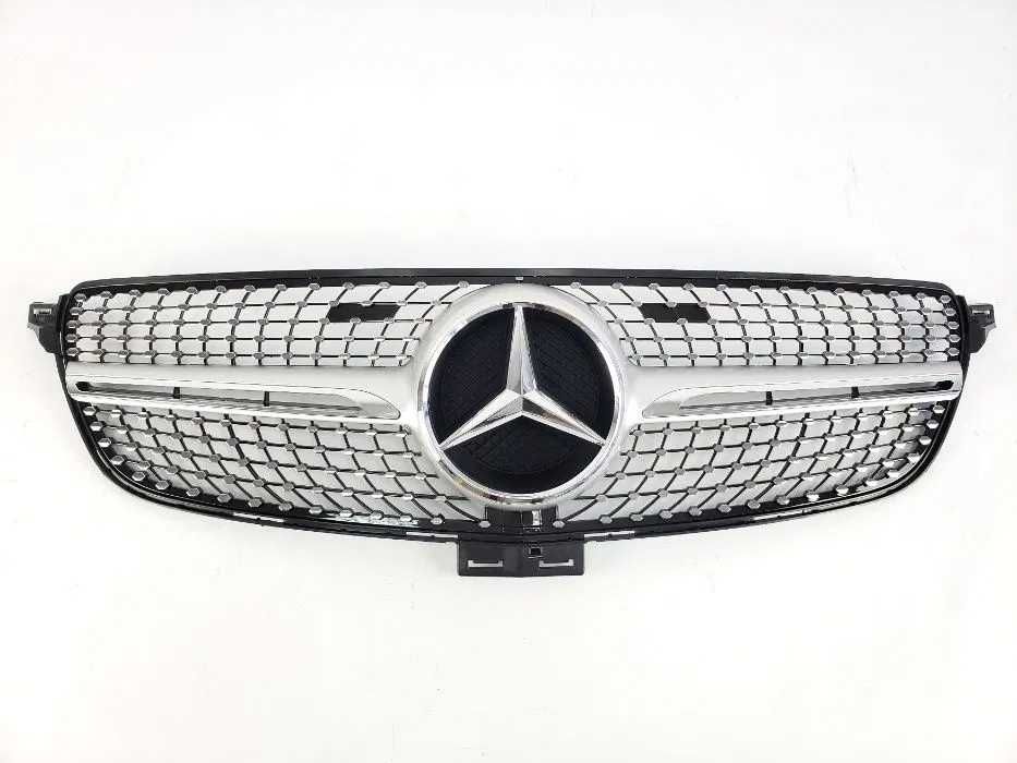 Решетка радиатора на Mercedes w205,w212,W213,CLA117,w222,w166 GLAx156