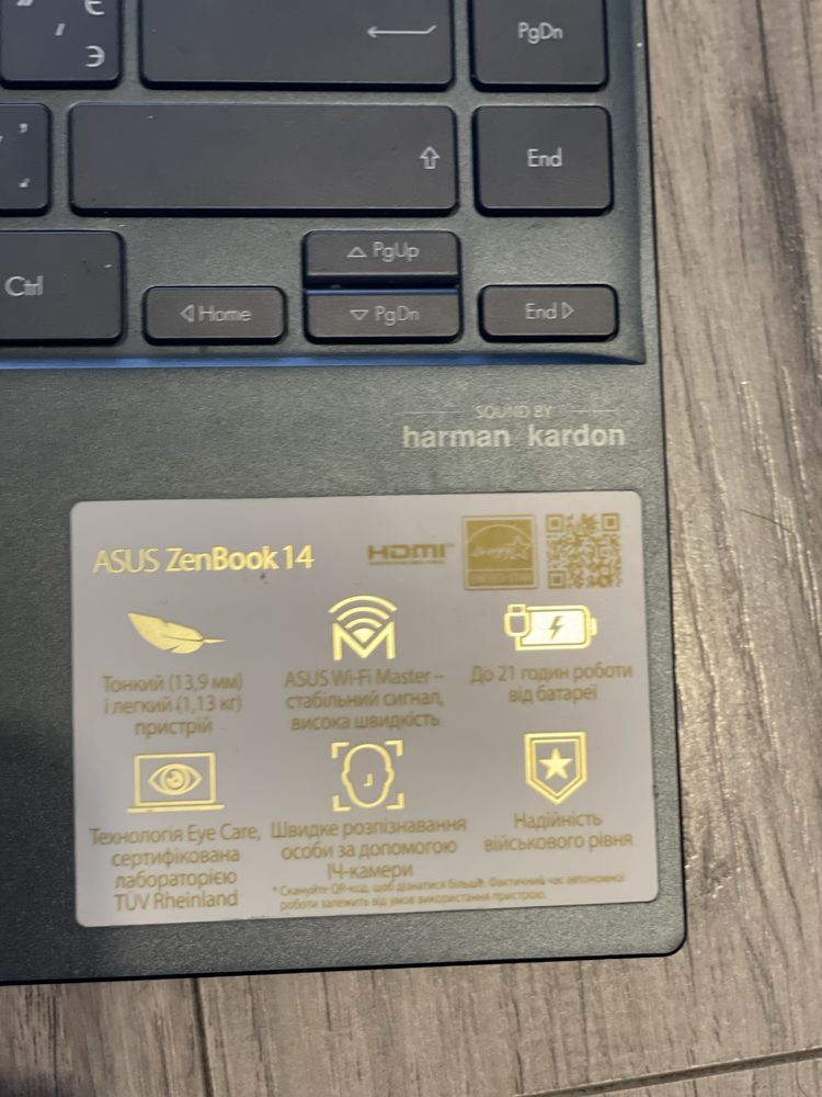 Ноутбук ASUS ZenBook UX425E