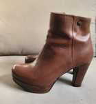 Botins Cubanas em couro