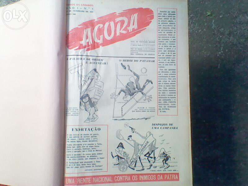 Agora semanário direita radical neofascista anos 61 a 1963 anos