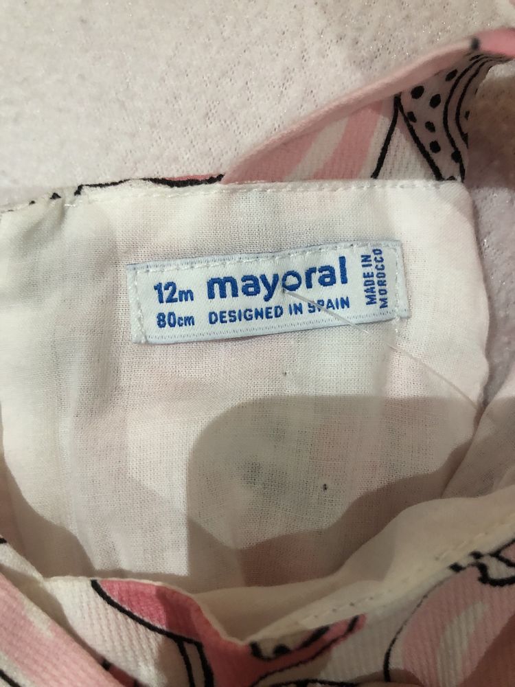 Vestido menina 12 meses Mayoral