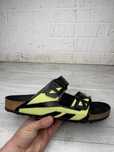 Крутые кожаные шлепки от birkenstock arizona microfibre rubberized