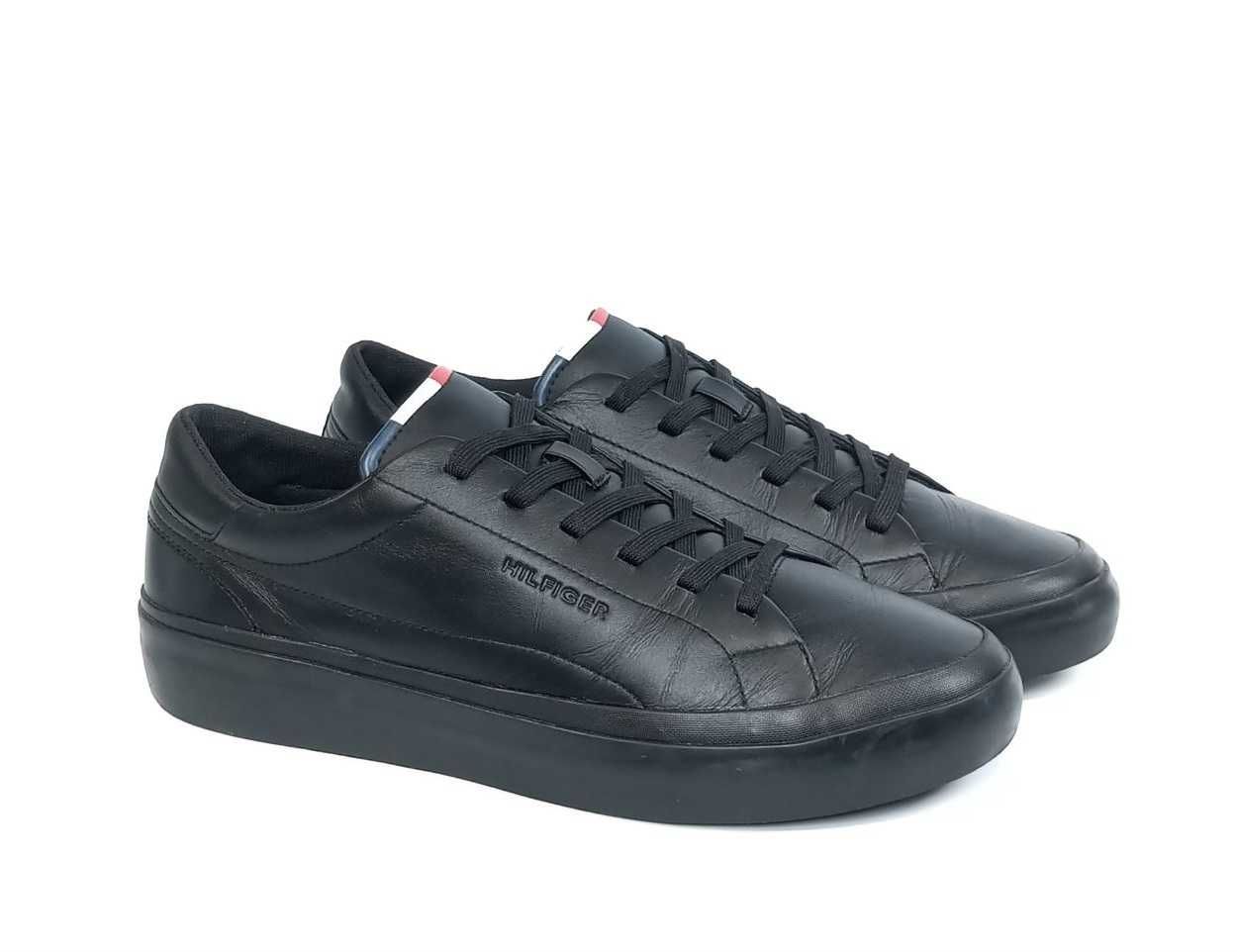 Кожаные мужские кроссовки Tommy Hilfiger Prep Vulc Leather Оригинал