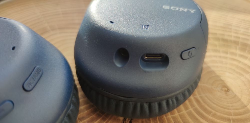 Бездротові Bluetooth навушники Sony WH-CH710N (синіі)