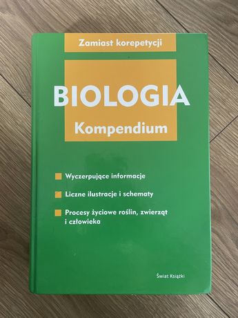 Biologia kompendium świat książki podręcznik