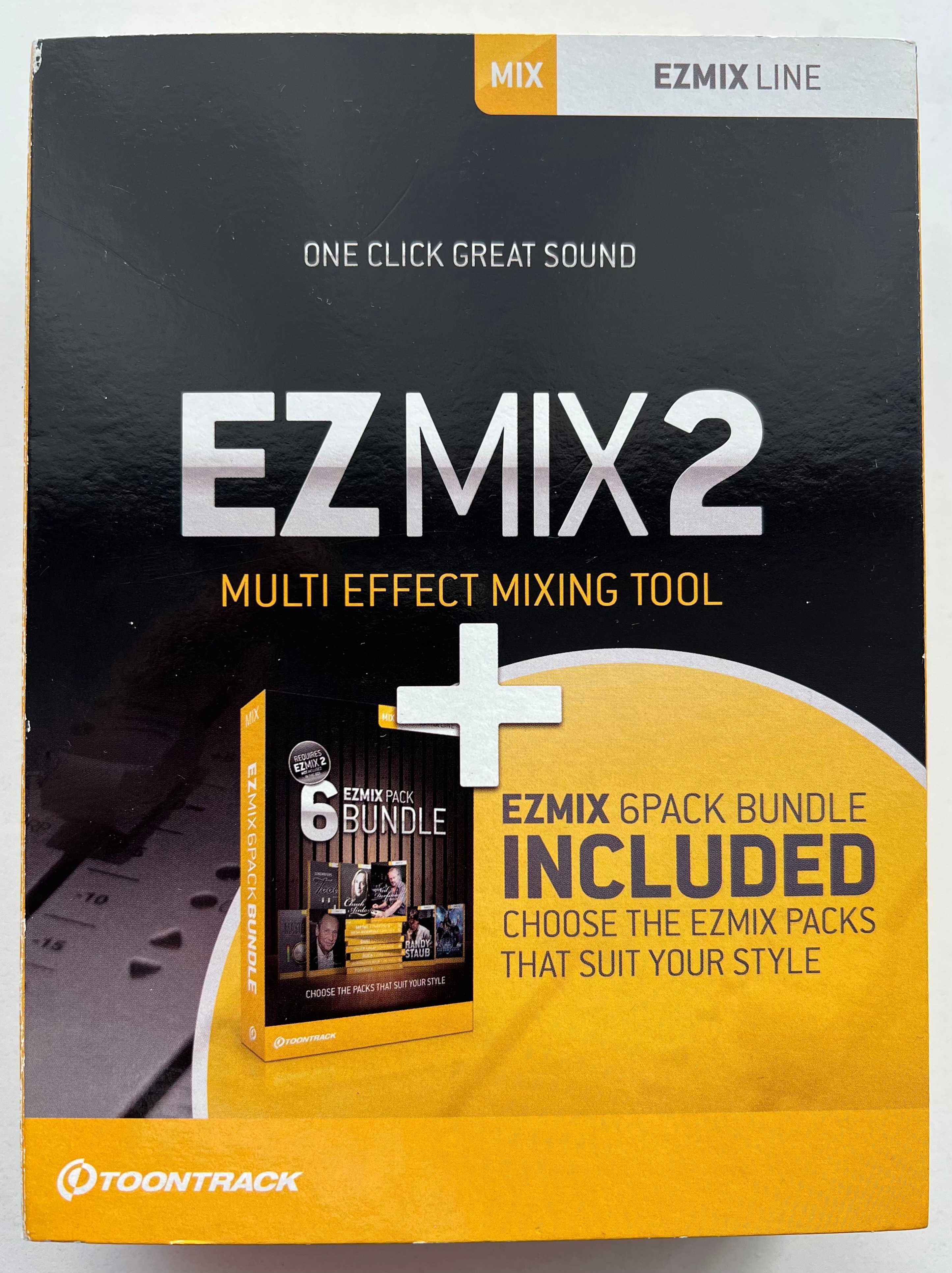 Toontrack EZmix 2 & 6 Pack, Oryginalna Licencja