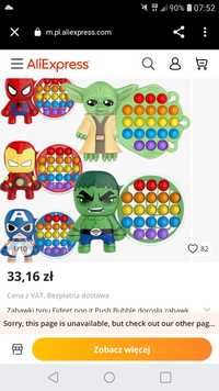 Popit Hulk nowy wysylka