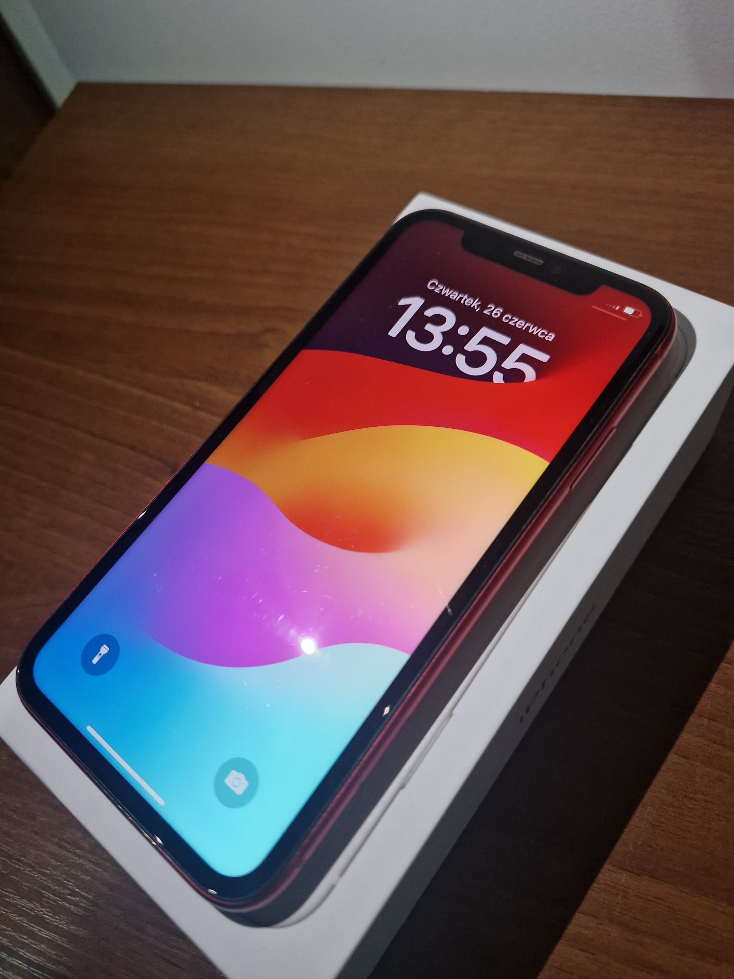 Iphone 11 Orginał Czerwony Red 64BG zadbany Gratisy