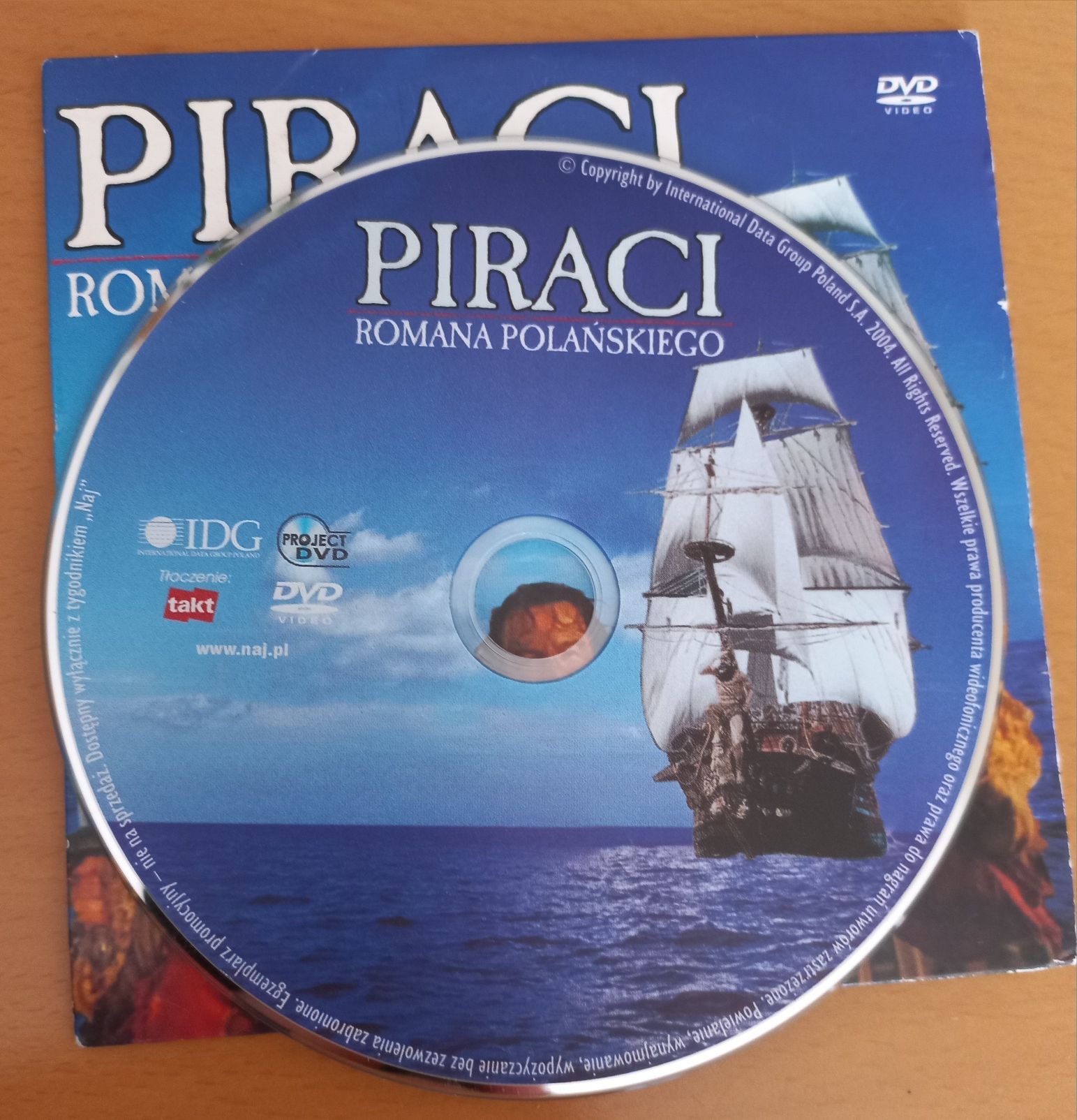 Piraci Romana Polańskiego DVD