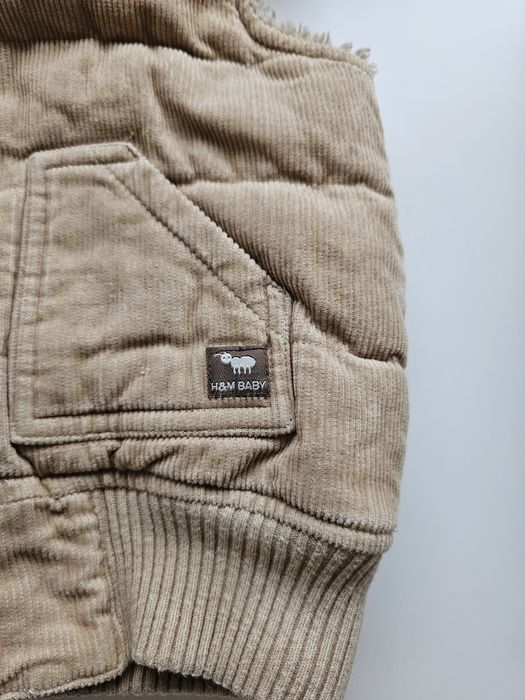 Colete / jaqueta com capuz 4-6m H&M