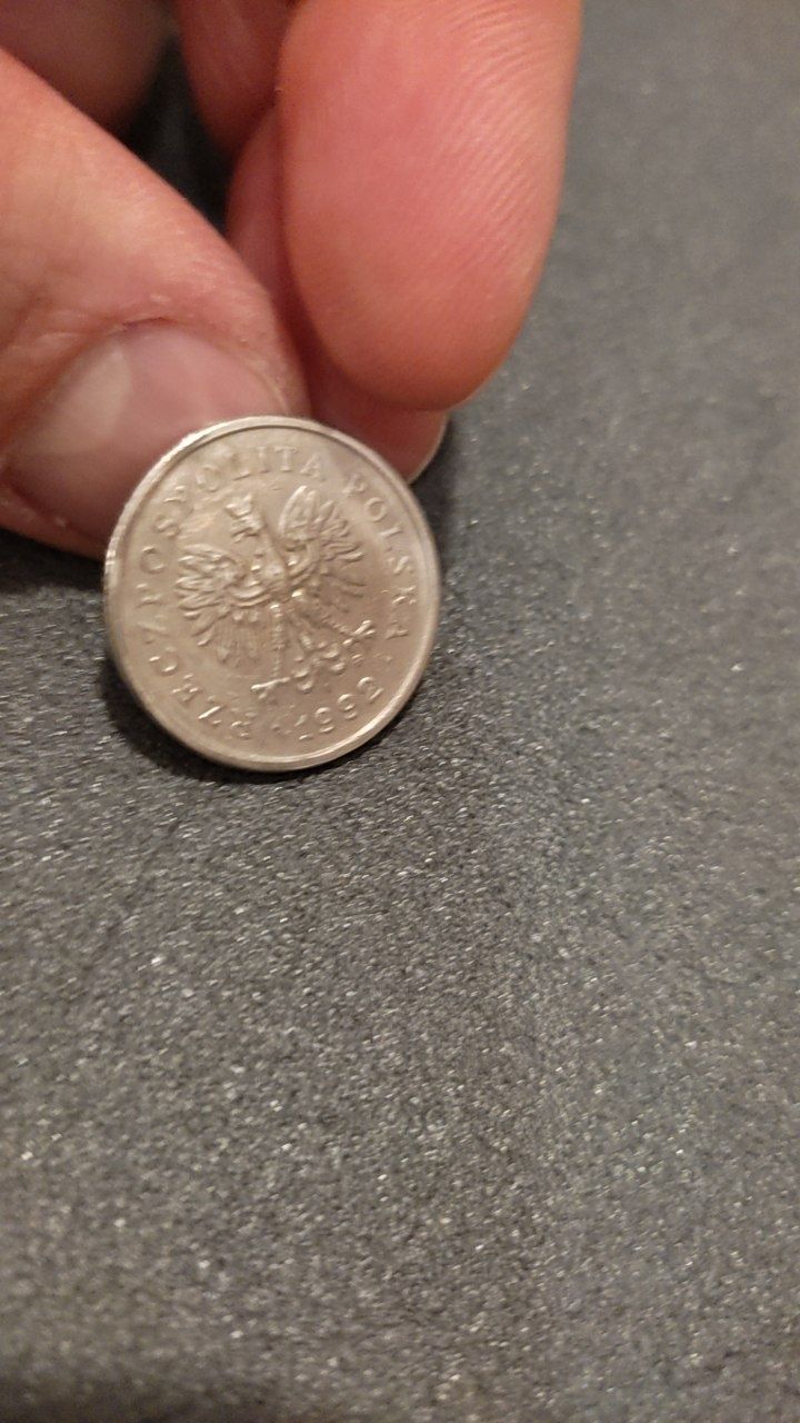 Numizmat nominał 1 złoty z 1992 roku