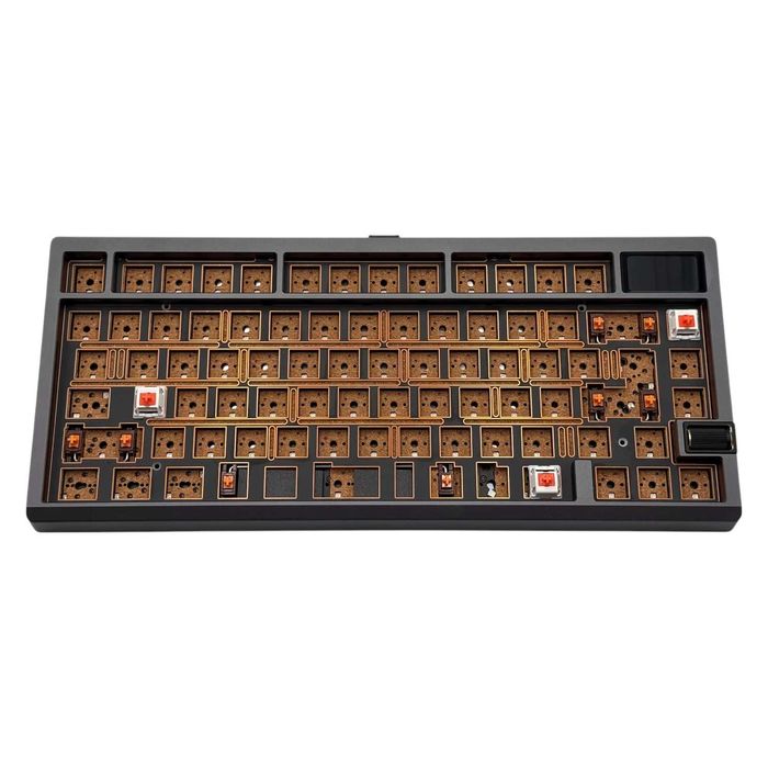 Кастомна механічна клавіатура Zoom75 Tiga Grey (Уцінка)